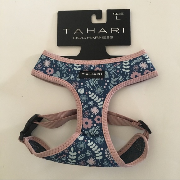 Tahari Dog New Tahari L Pet Dog Harness Floral Pattern For Large